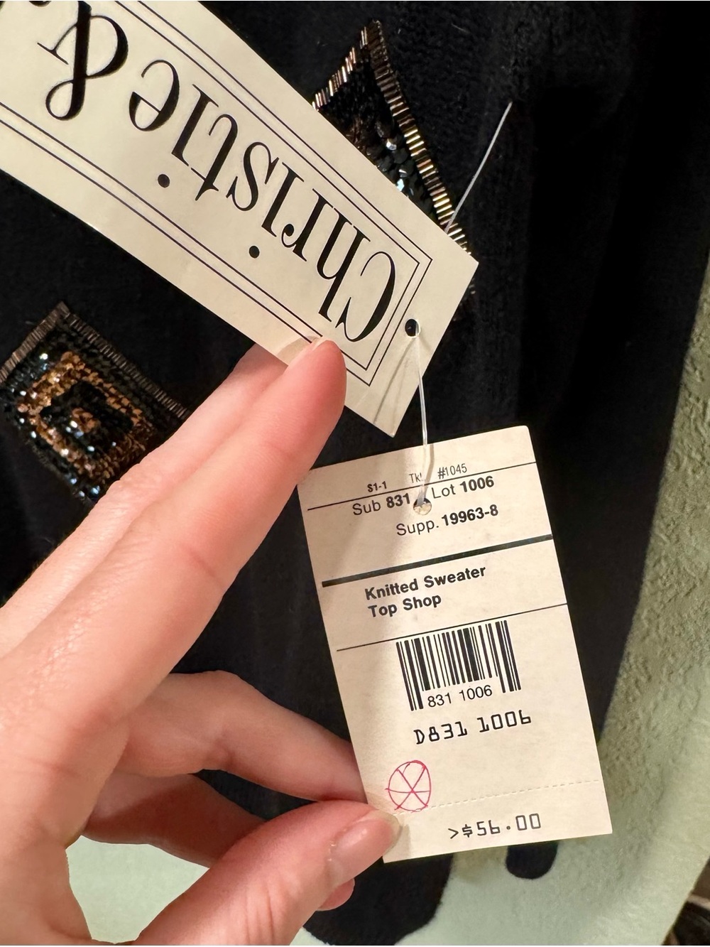 Christie & Jill Sweater Size L NWT - Picture 3 of 4